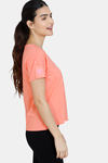 Zivame Bugs Bunny Knit Cotton Top - Coral Quartz — thumbnail 2